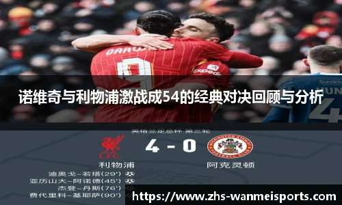 诺维奇与利物浦激战成54的经典对决回顾与分析